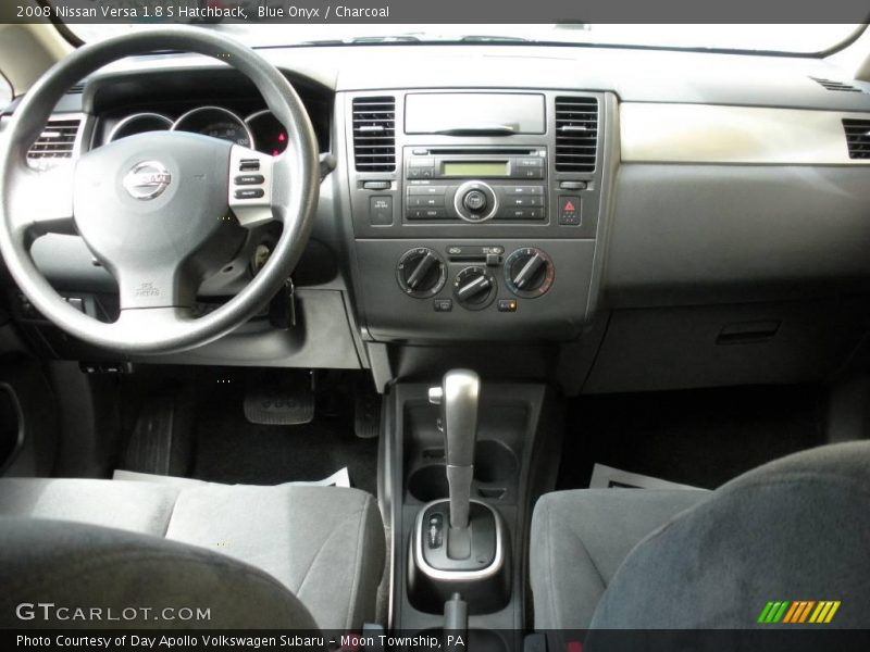 Blue Onyx / Charcoal 2008 Nissan Versa 1.8 S Hatchback