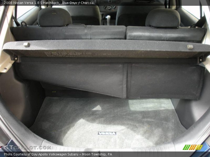 Blue Onyx / Charcoal 2008 Nissan Versa 1.8 S Hatchback