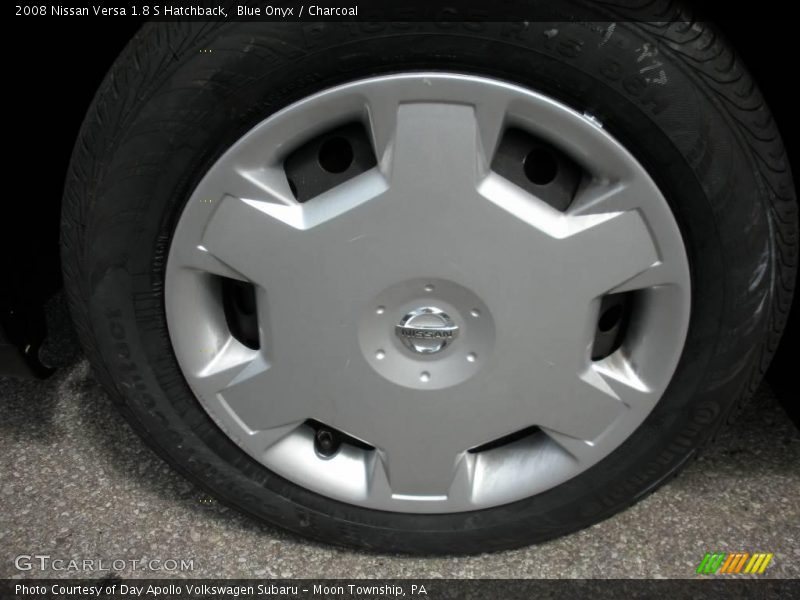 Blue Onyx / Charcoal 2008 Nissan Versa 1.8 S Hatchback