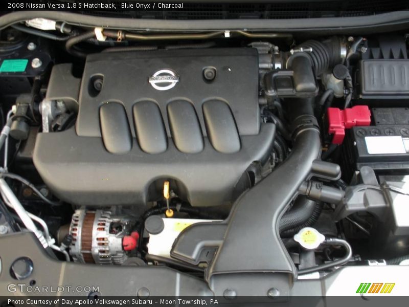 Blue Onyx / Charcoal 2008 Nissan Versa 1.8 S Hatchback