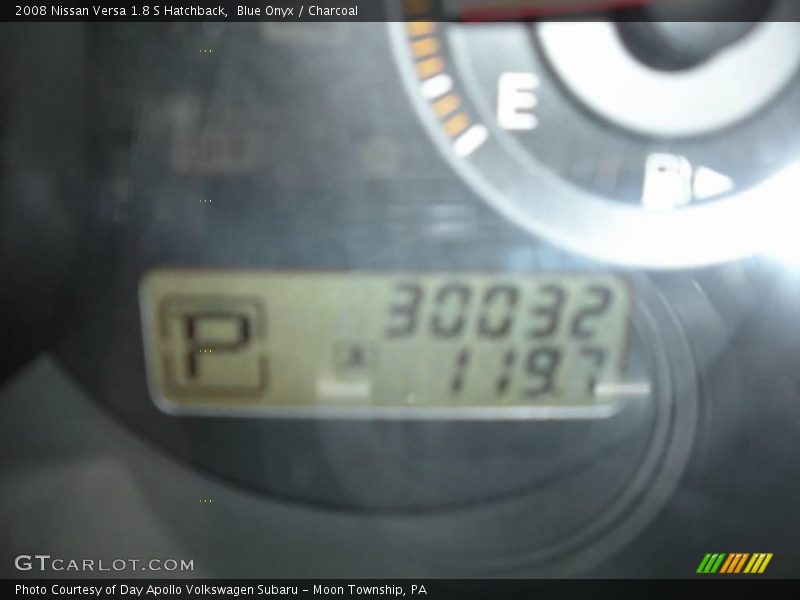 Blue Onyx / Charcoal 2008 Nissan Versa 1.8 S Hatchback