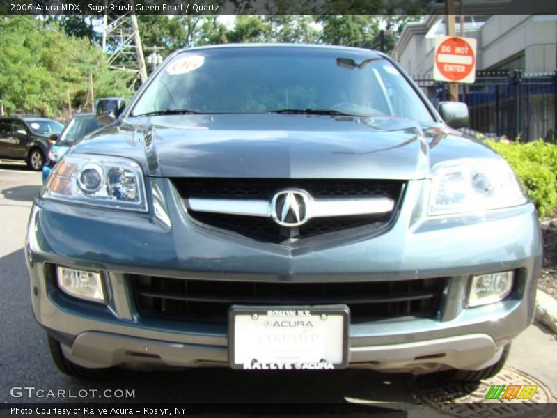 Sage Brush Green Pearl / Quartz 2006 Acura MDX