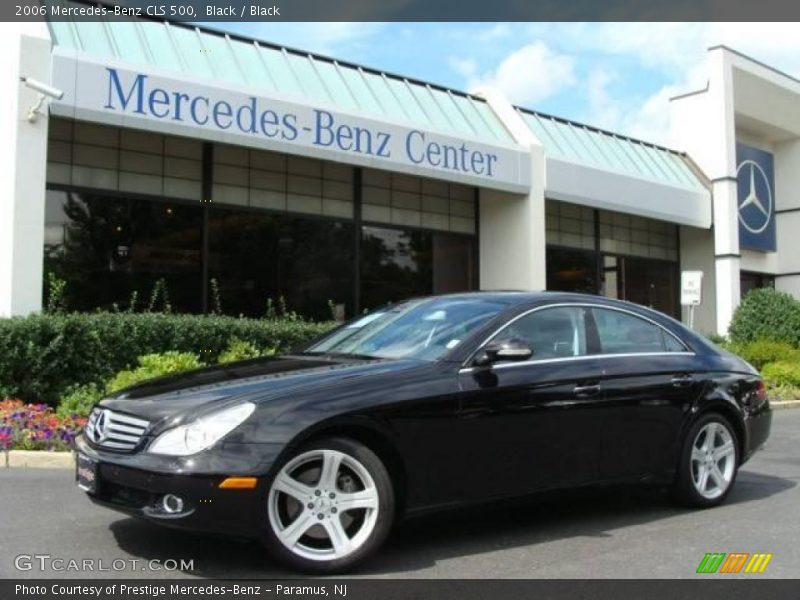 Black / Black 2006 Mercedes-Benz CLS 500