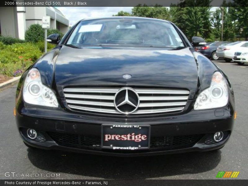 Black / Black 2006 Mercedes-Benz CLS 500