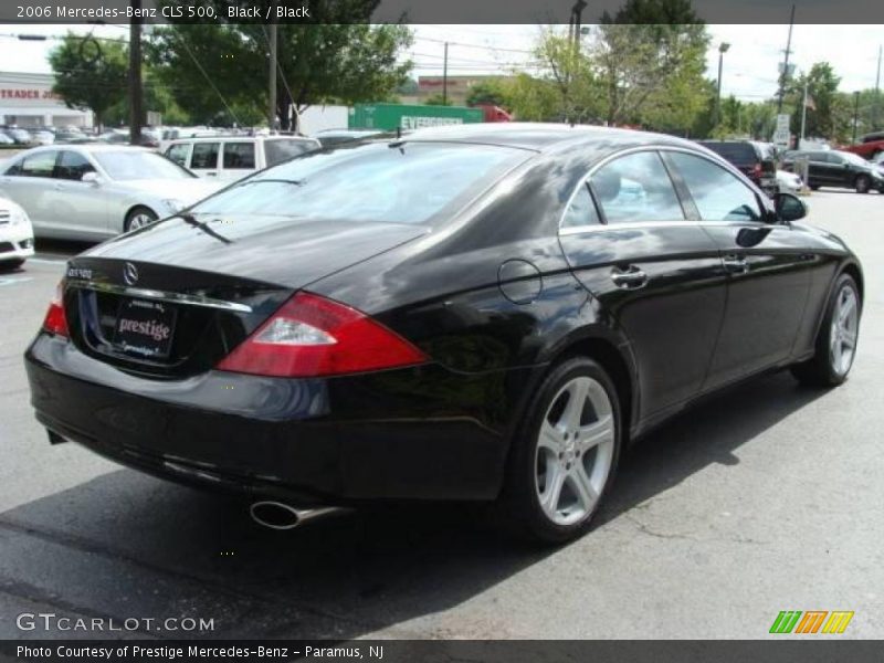 Black / Black 2006 Mercedes-Benz CLS 500