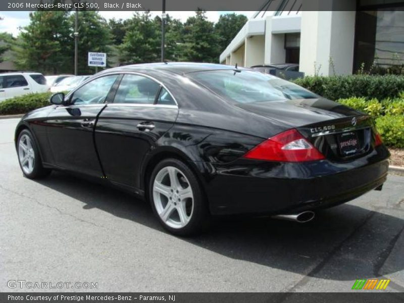 Black / Black 2006 Mercedes-Benz CLS 500