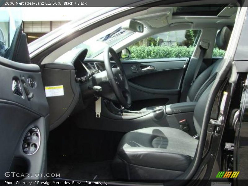 Black / Black 2006 Mercedes-Benz CLS 500