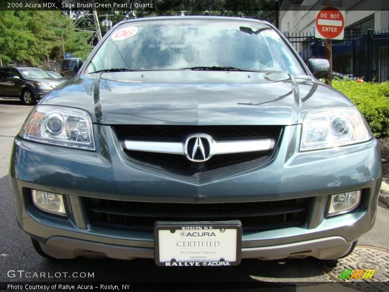 Sage Brush Green Pearl / Quartz 2006 Acura MDX