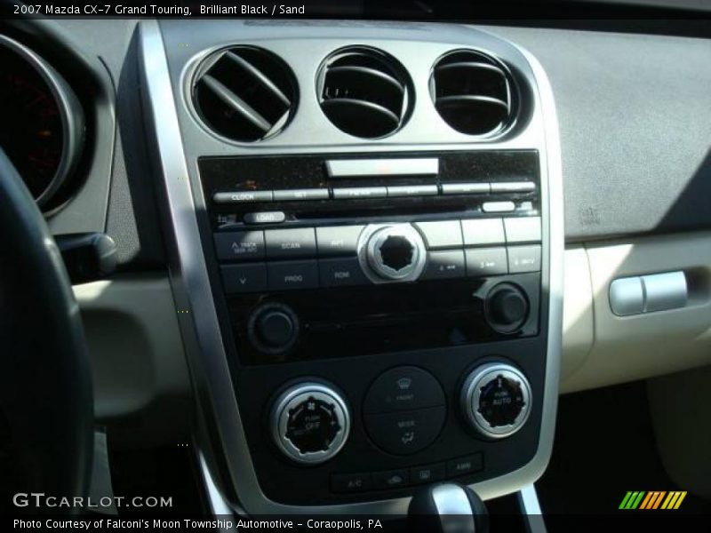 Brilliant Black / Sand 2007 Mazda CX-7 Grand Touring