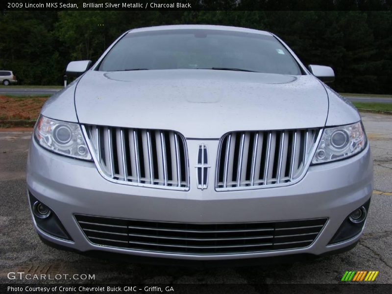 Brilliant Silver Metallic / Charcoal Black 2009 Lincoln MKS Sedan