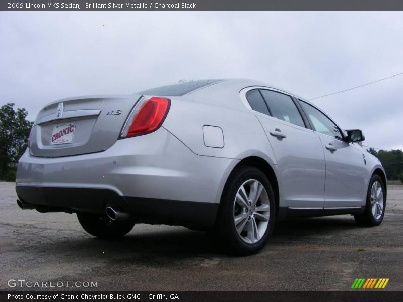 Brilliant Silver Metallic / Charcoal Black 2009 Lincoln MKS Sedan