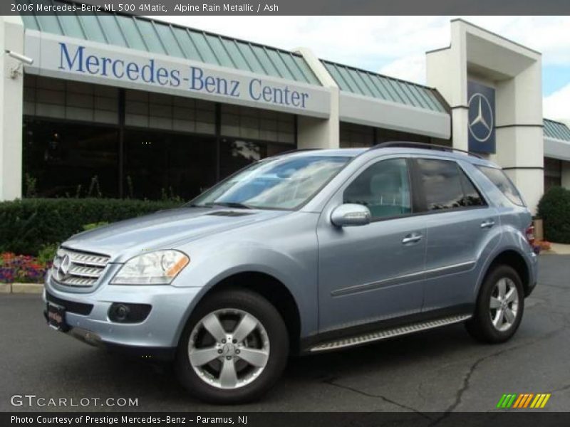 Alpine Rain Metallic / Ash 2006 Mercedes-Benz ML 500 4Matic