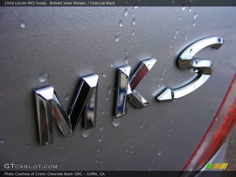 Brilliant Silver Metallic / Charcoal Black 2009 Lincoln MKS Sedan