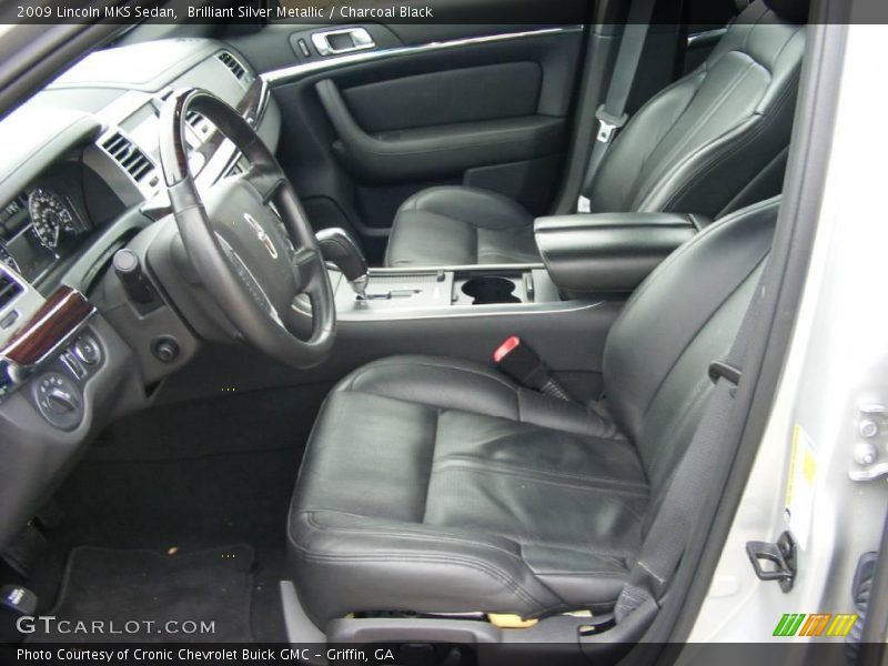 Brilliant Silver Metallic / Charcoal Black 2009 Lincoln MKS Sedan