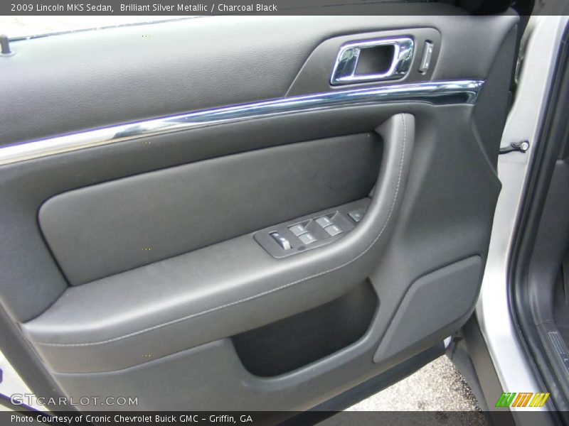 Brilliant Silver Metallic / Charcoal Black 2009 Lincoln MKS Sedan