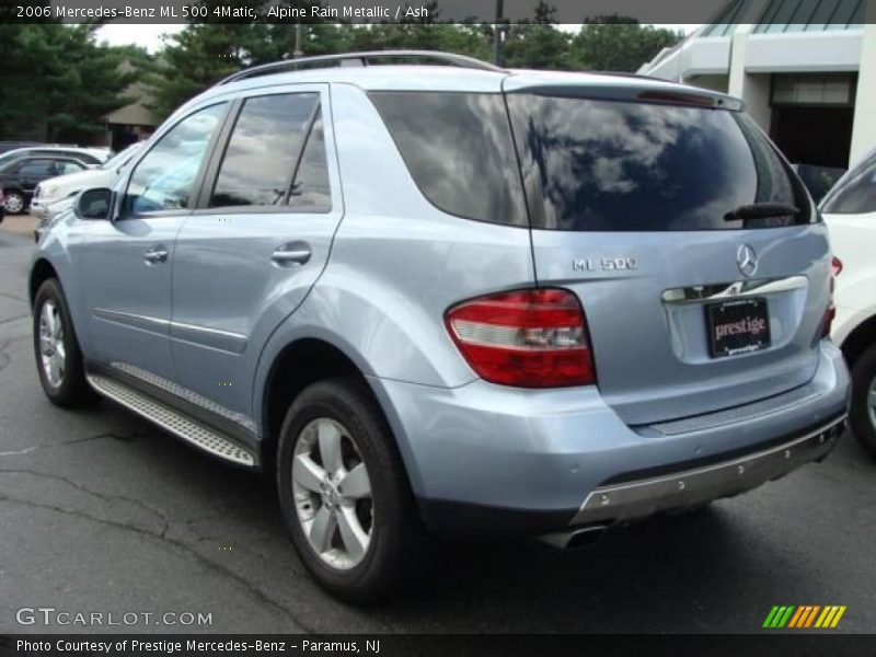 Alpine Rain Metallic / Ash 2006 Mercedes-Benz ML 500 4Matic