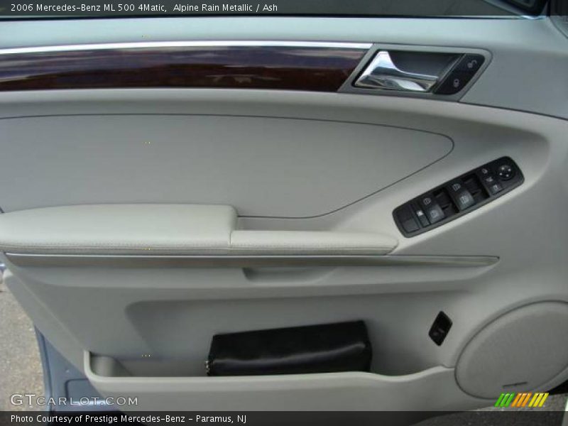 Alpine Rain Metallic / Ash 2006 Mercedes-Benz ML 500 4Matic