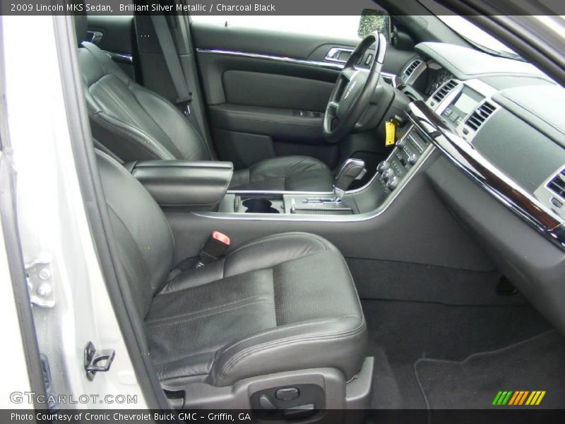 Brilliant Silver Metallic / Charcoal Black 2009 Lincoln MKS Sedan