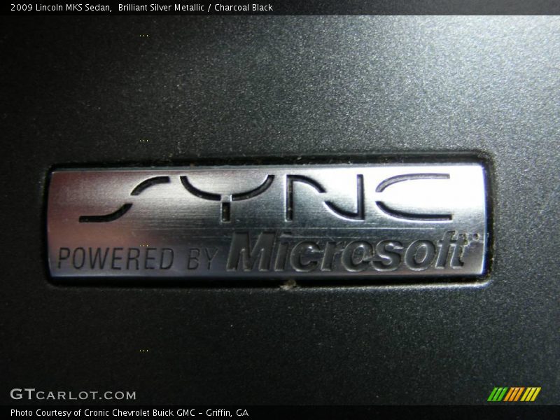 Brilliant Silver Metallic / Charcoal Black 2009 Lincoln MKS Sedan