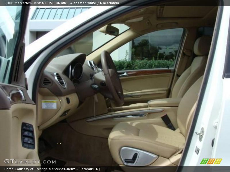 Alabaster White / Macadamia 2006 Mercedes-Benz ML 350 4Matic