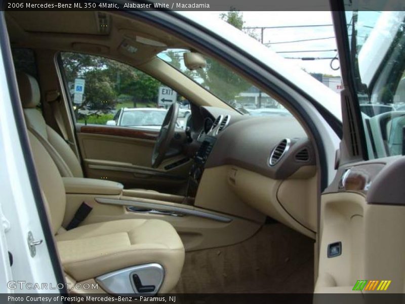 Alabaster White / Macadamia 2006 Mercedes-Benz ML 350 4Matic