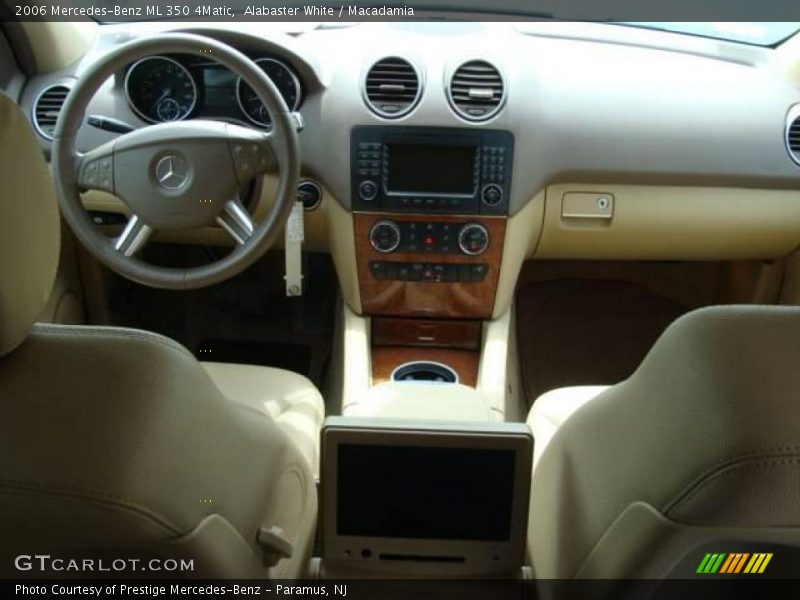 Alabaster White / Macadamia 2006 Mercedes-Benz ML 350 4Matic