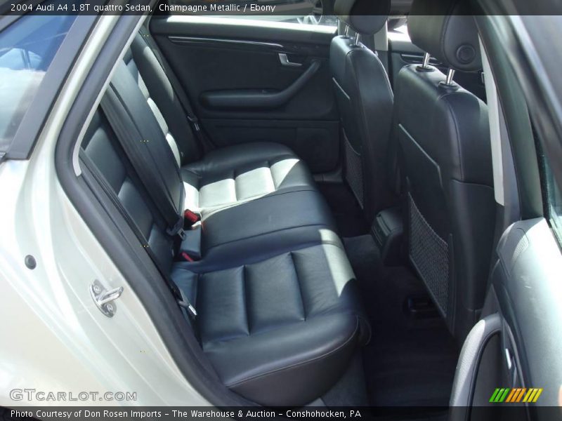 Champagne Metallic / Ebony 2004 Audi A4 1.8T quattro Sedan