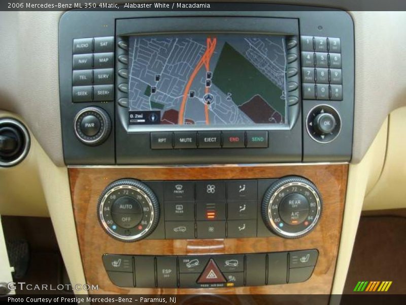 Alabaster White / Macadamia 2006 Mercedes-Benz ML 350 4Matic