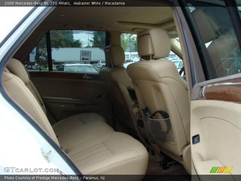 Alabaster White / Macadamia 2006 Mercedes-Benz ML 350 4Matic
