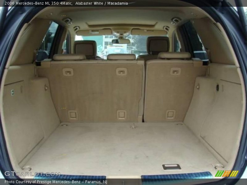 Alabaster White / Macadamia 2006 Mercedes-Benz ML 350 4Matic