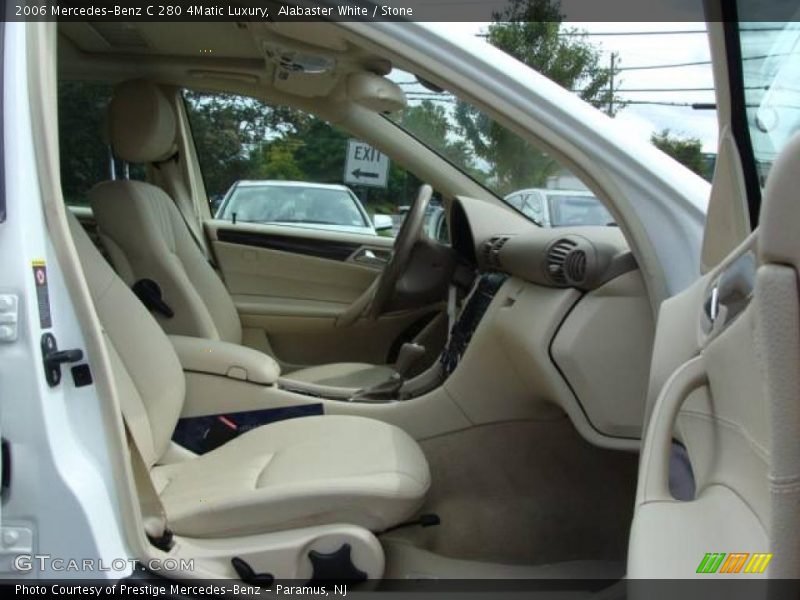 Alabaster White / Stone 2006 Mercedes-Benz C 280 4Matic Luxury