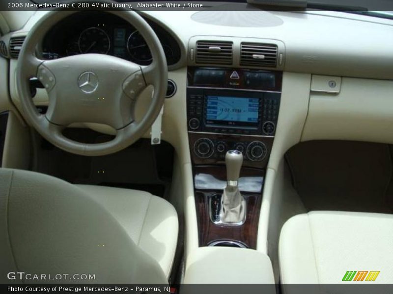 Alabaster White / Stone 2006 Mercedes-Benz C 280 4Matic Luxury