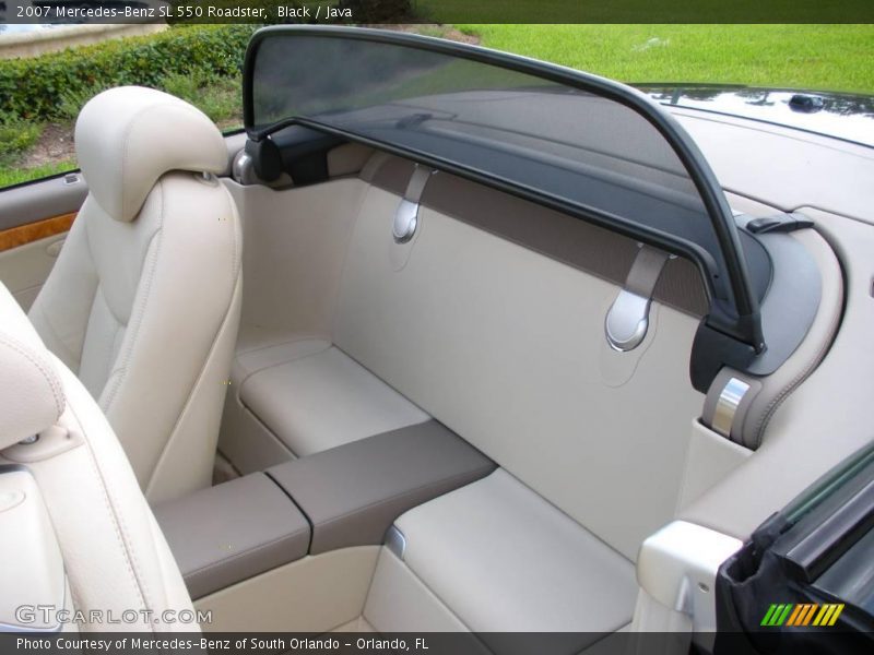 Black / Java 2007 Mercedes-Benz SL 550 Roadster
