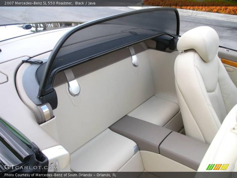 Black / Java 2007 Mercedes-Benz SL 550 Roadster