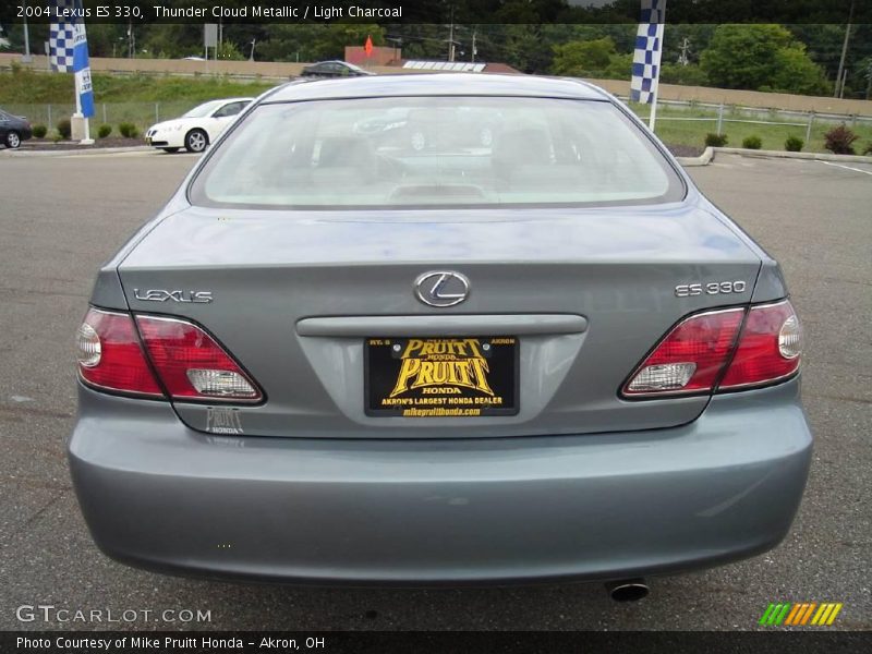 Thunder Cloud Metallic / Light Charcoal 2004 Lexus ES 330