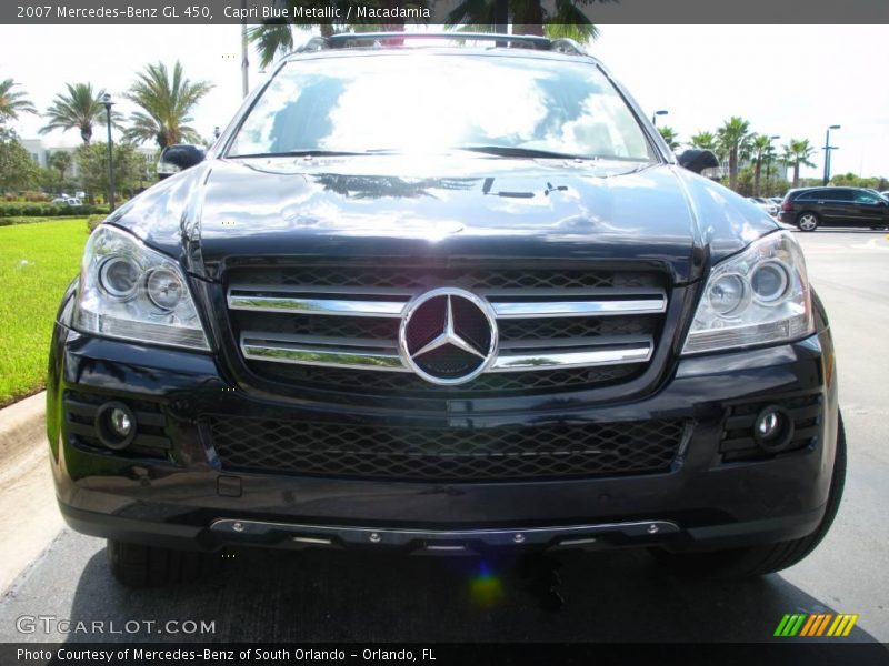 Capri Blue Metallic / Macadamia 2007 Mercedes-Benz GL 450