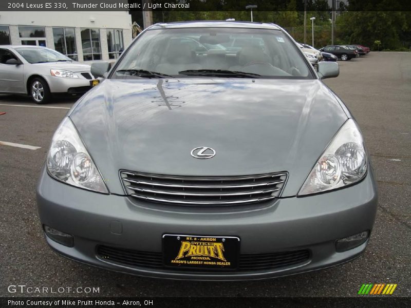 Thunder Cloud Metallic / Light Charcoal 2004 Lexus ES 330