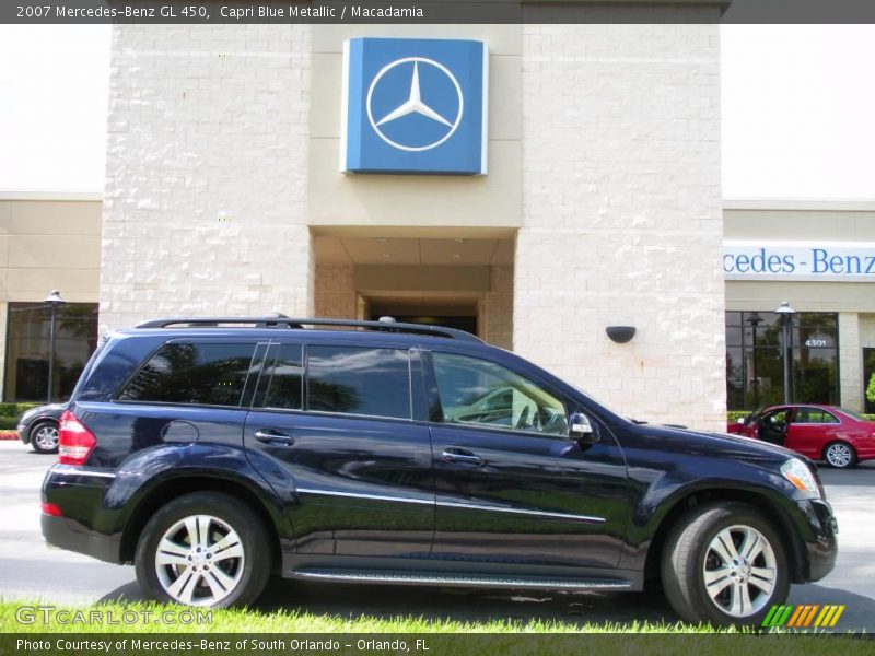 Capri Blue Metallic / Macadamia 2007 Mercedes-Benz GL 450
