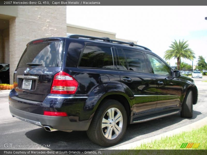 Capri Blue Metallic / Macadamia 2007 Mercedes-Benz GL 450