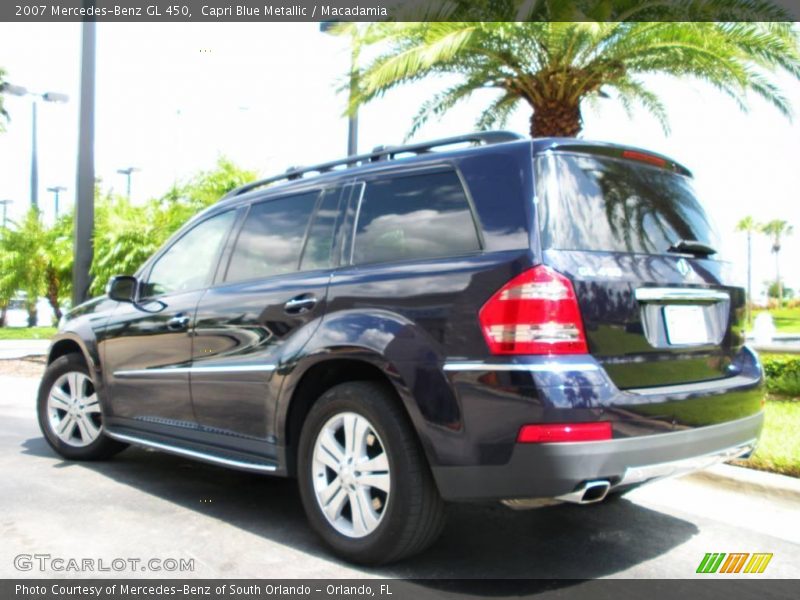 Capri Blue Metallic / Macadamia 2007 Mercedes-Benz GL 450