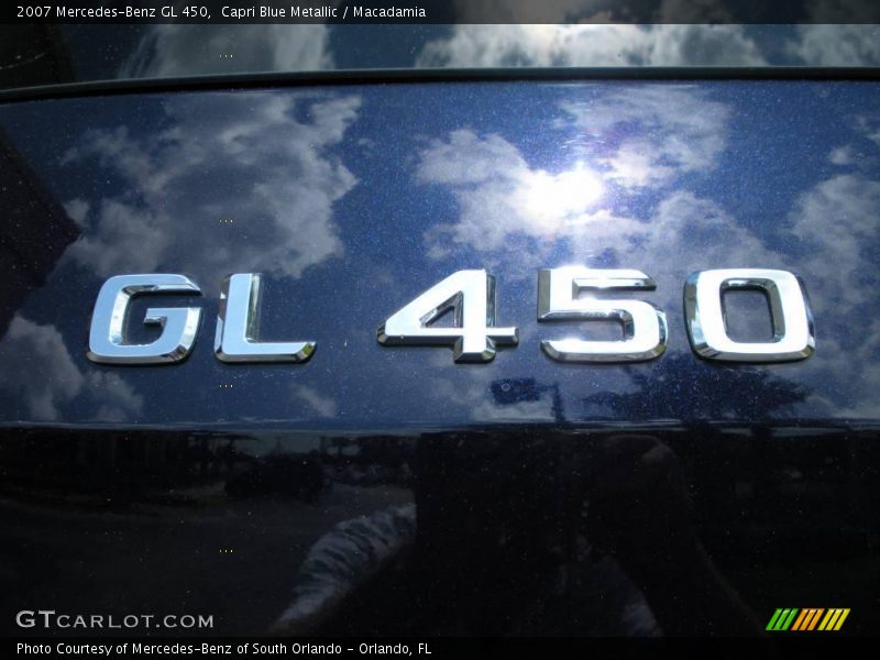 Capri Blue Metallic / Macadamia 2007 Mercedes-Benz GL 450