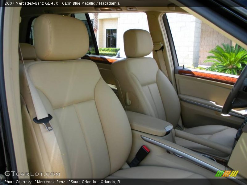 Capri Blue Metallic / Macadamia 2007 Mercedes-Benz GL 450