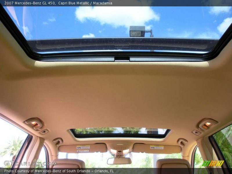 Capri Blue Metallic / Macadamia 2007 Mercedes-Benz GL 450