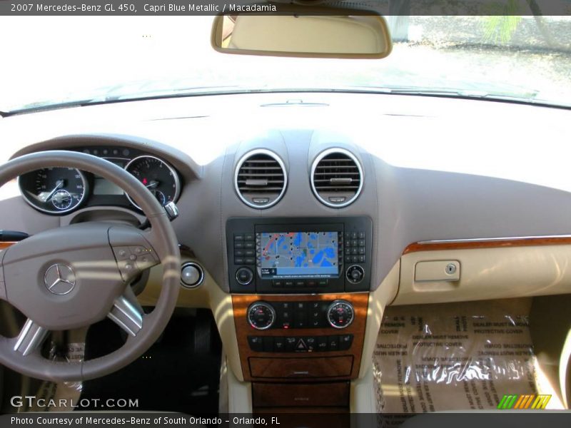 Capri Blue Metallic / Macadamia 2007 Mercedes-Benz GL 450