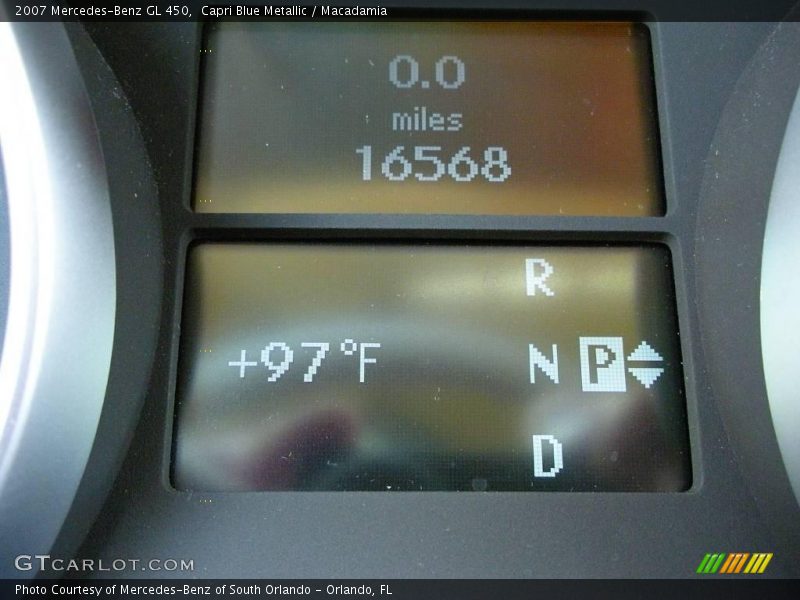 Capri Blue Metallic / Macadamia 2007 Mercedes-Benz GL 450