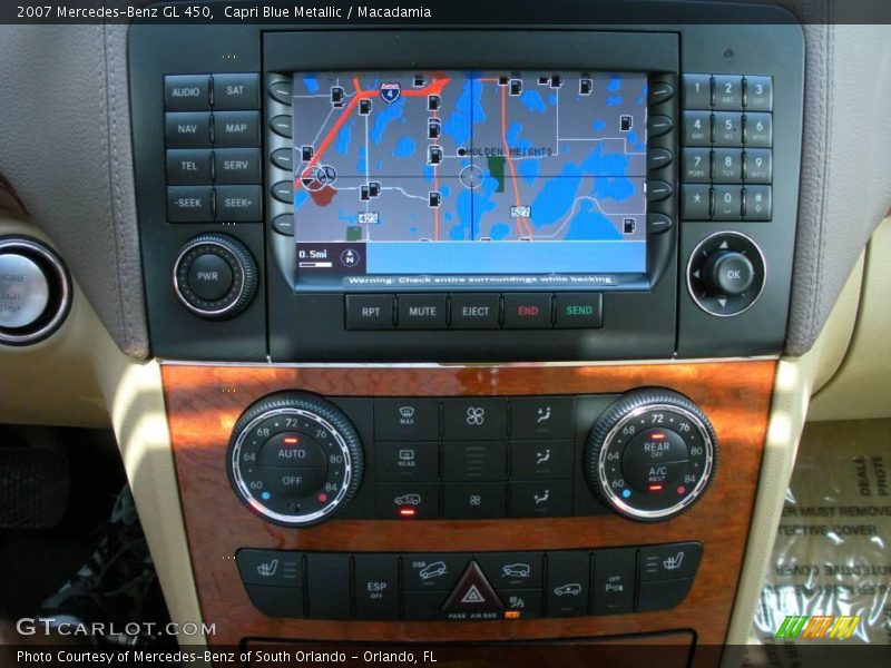 Capri Blue Metallic / Macadamia 2007 Mercedes-Benz GL 450