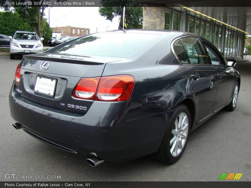 Flint Gray Mica / Black 2006 Lexus GS 300 AWD