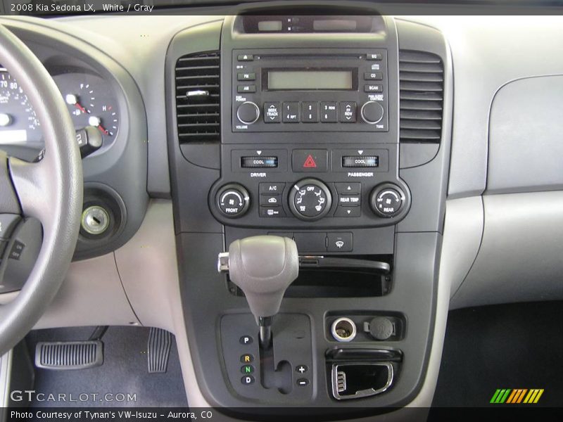 White / Gray 2008 Kia Sedona LX