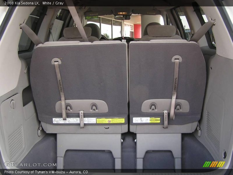 White / Gray 2008 Kia Sedona LX