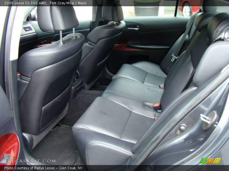 Flint Gray Mica / Black 2006 Lexus GS 300 AWD